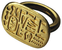 An ancient signet ring
